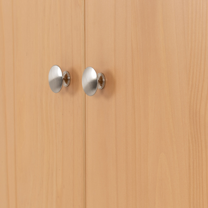 Oslo 2 Door Wardrobe - Antique Pine Finish