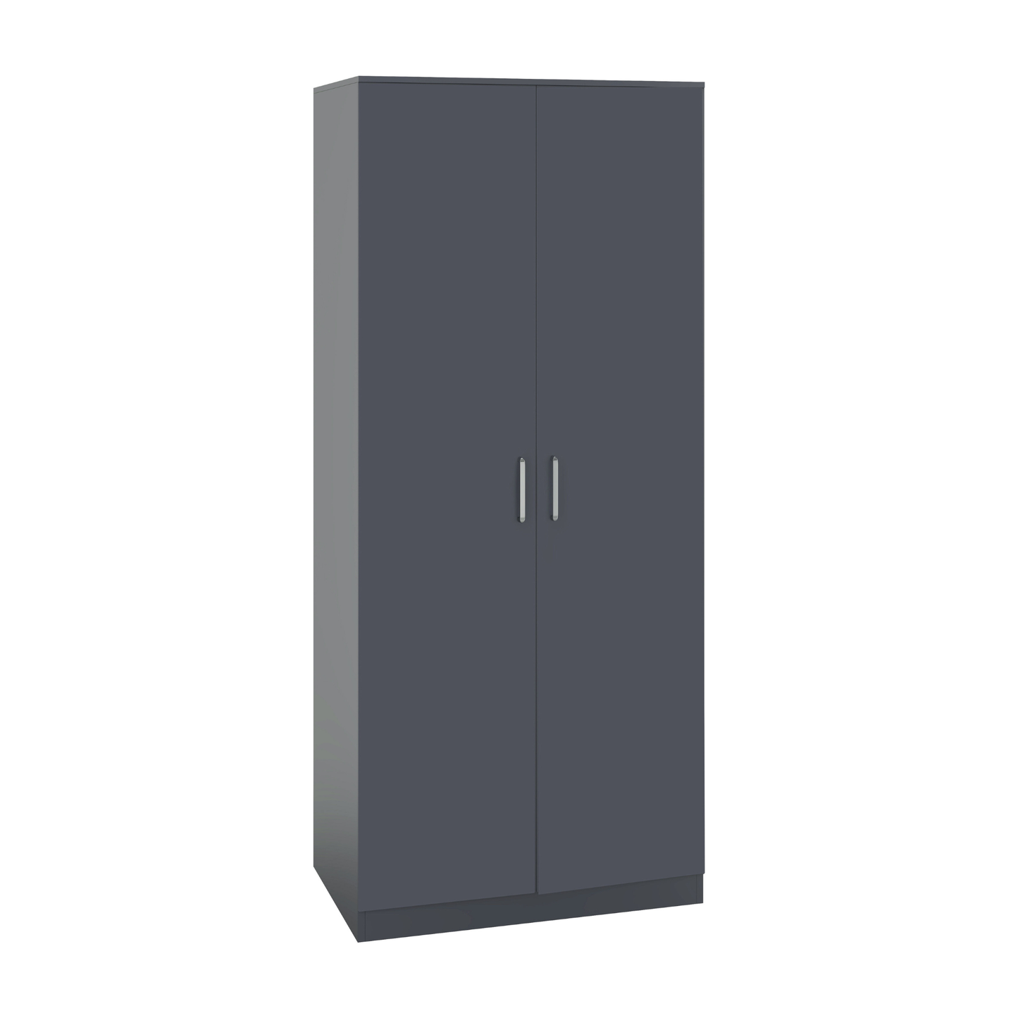 Dakota Trio Set Dark Grey Wardrobe Chest & Bedside