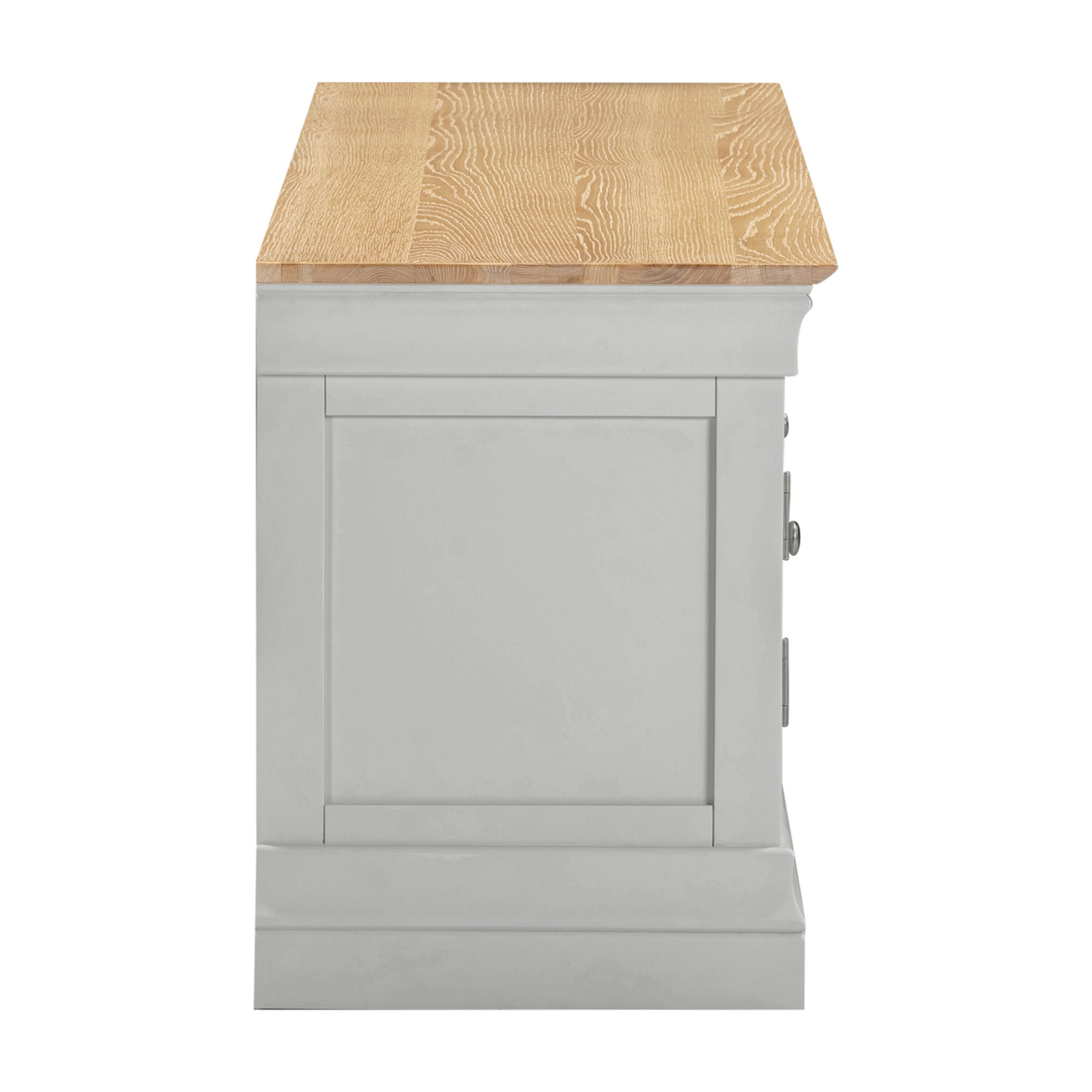 Bordeaux TV Stand - Pebble Grey Oak