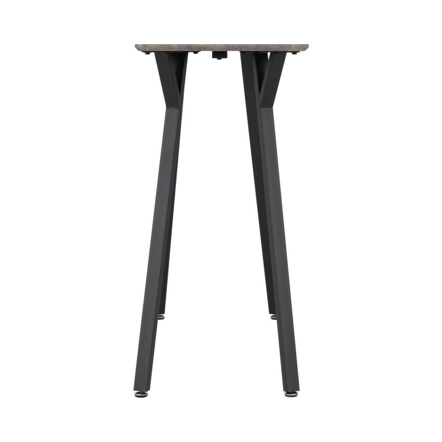 Quebec Bar Table in Concrete Effect – 120cm