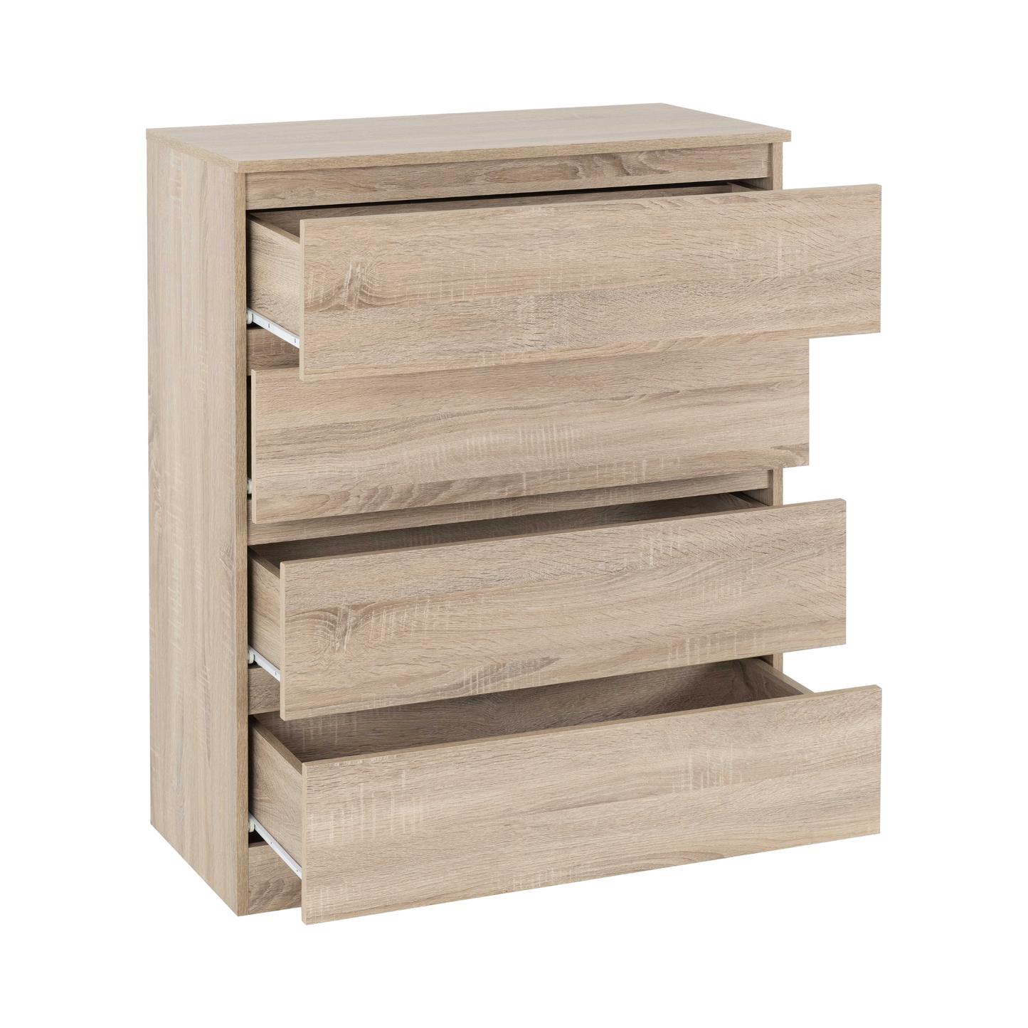 Malvern 4 Drawer Chest - Sonoma Oak Effect