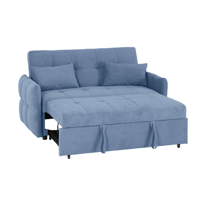 Chelsea Sofa Bed - Blue Fabric