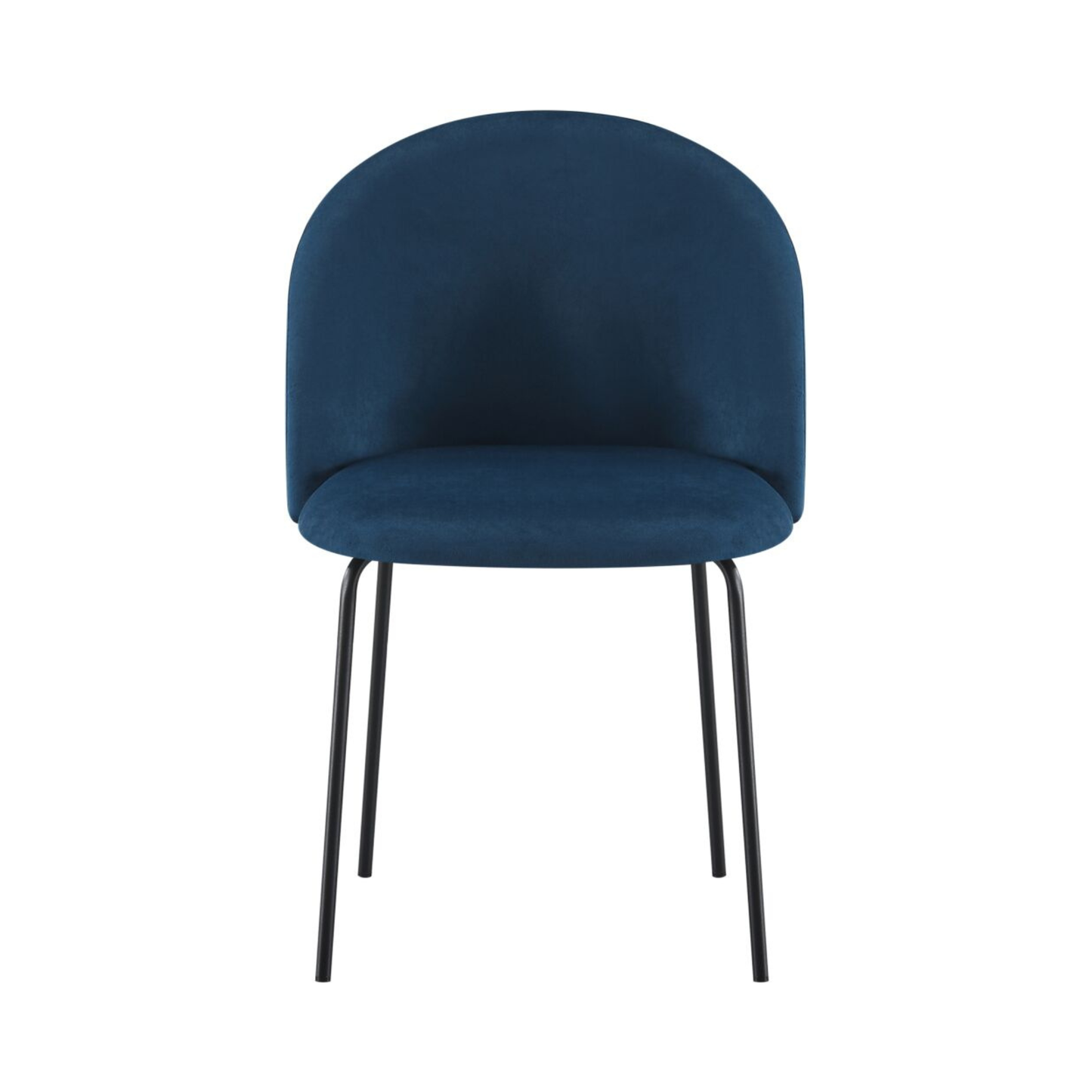 Boston Dining Chair (Set of 4) – Sapphire Blue Velvet