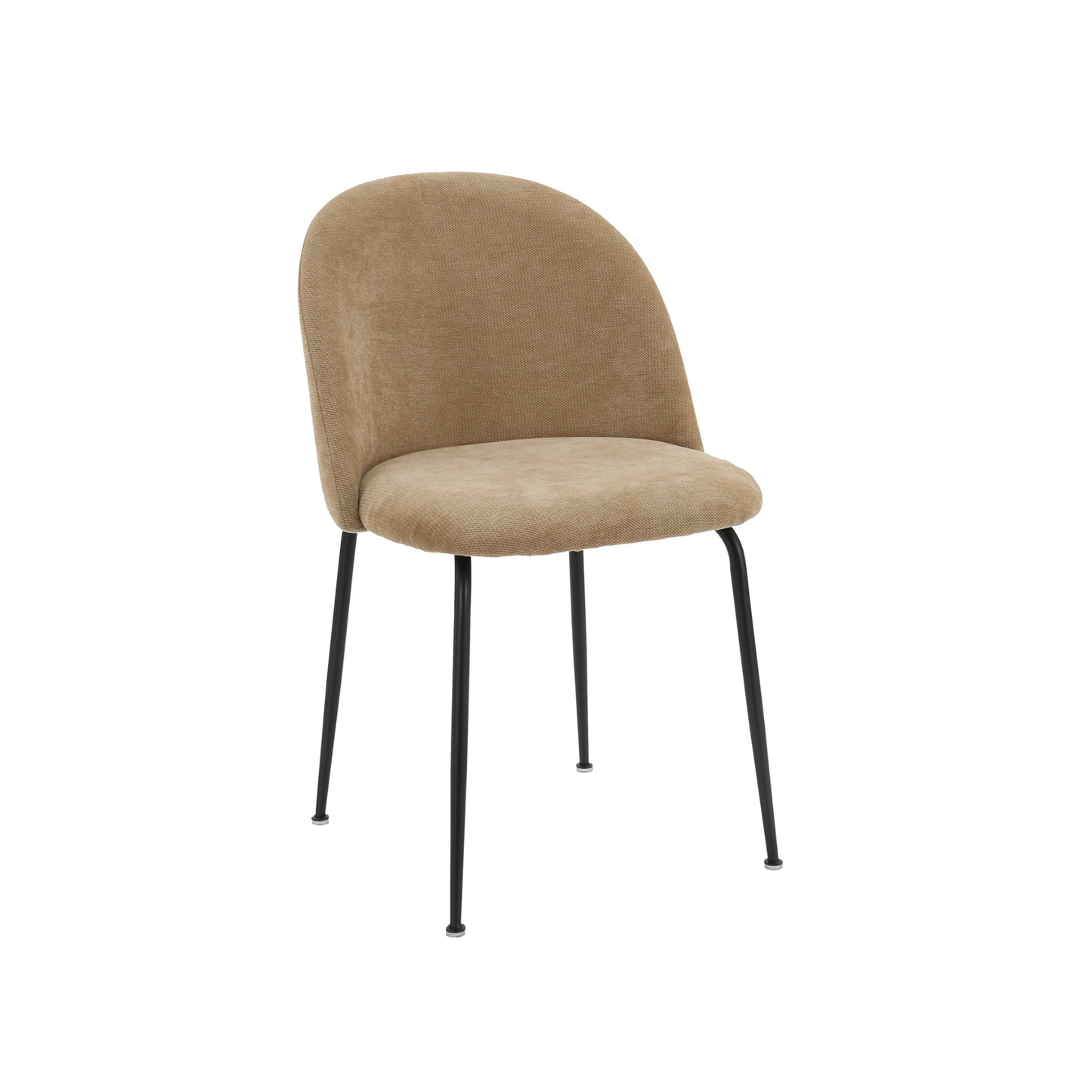 Freya Pack of 2 Flaxen Fabric Dining Chairs