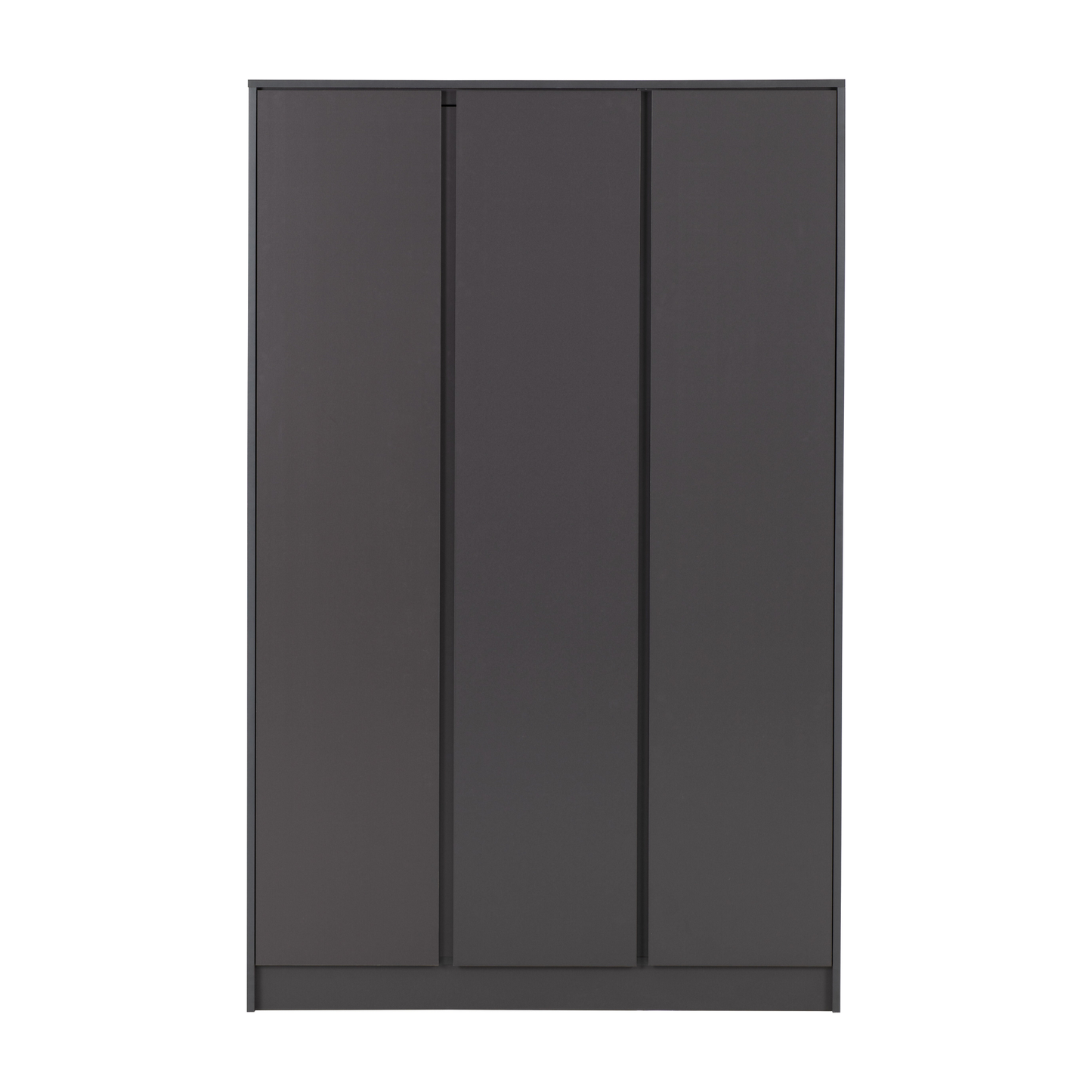 Malvern 3 Door Wardrobe Bedroom Set Grey
