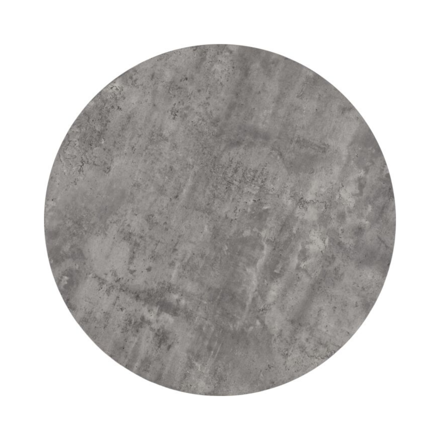 Athens Round Concrete-Effect Dining Table – 100cm