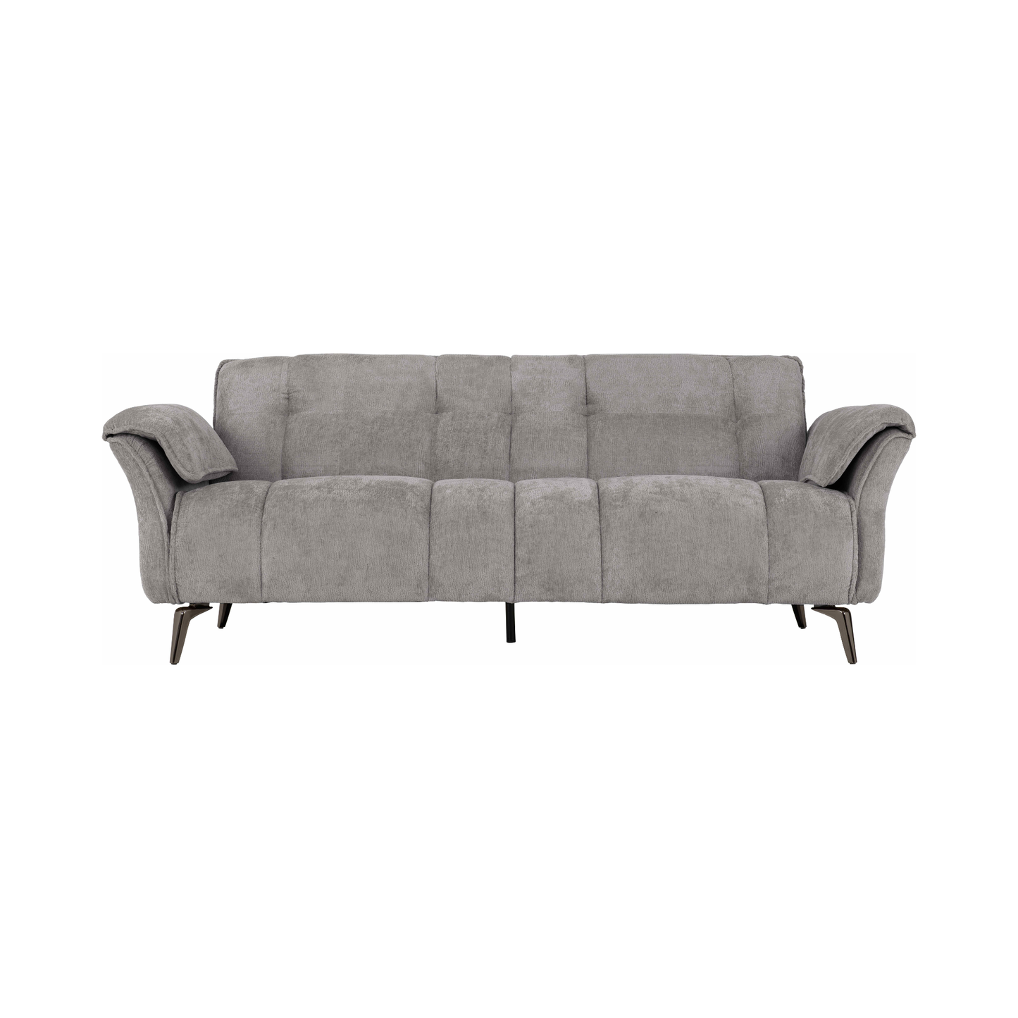 Amalfi 3 Seater Sofa - Grey Fabric