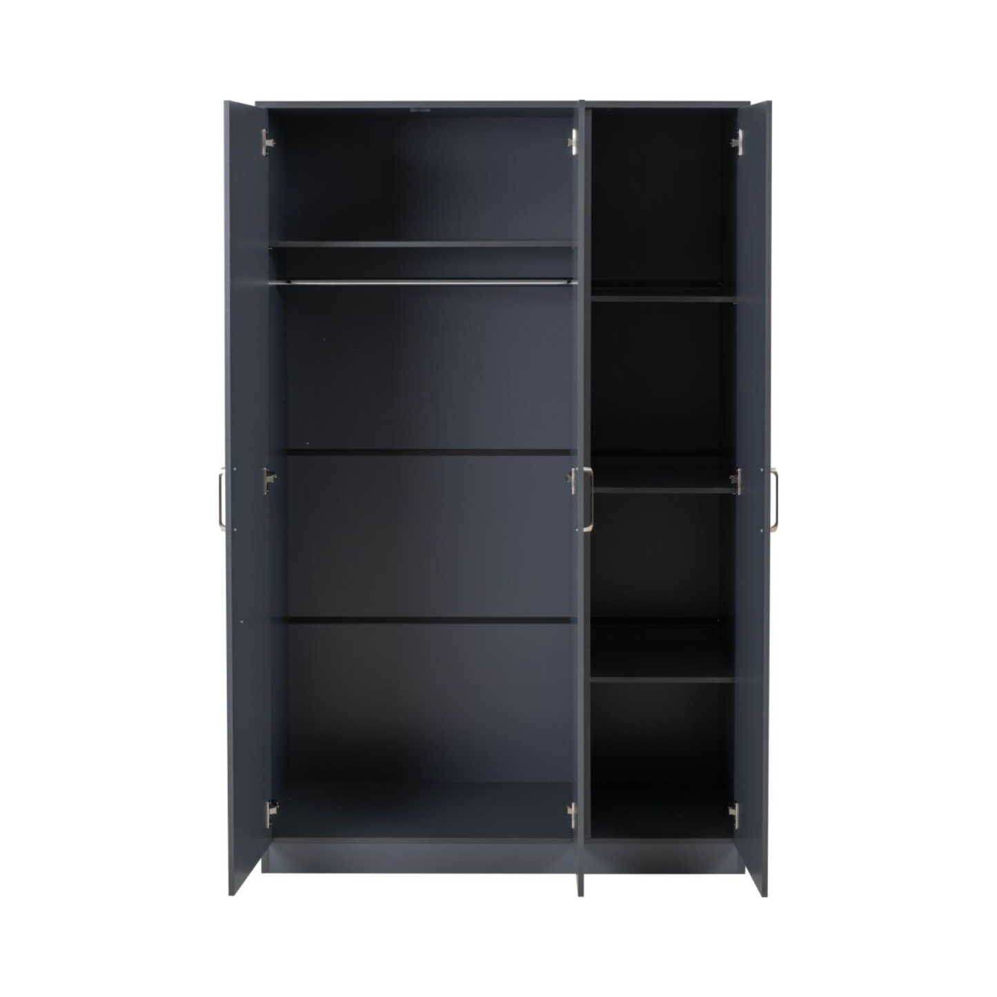 Dakota 3 Door Wardrobe – Dark Grey