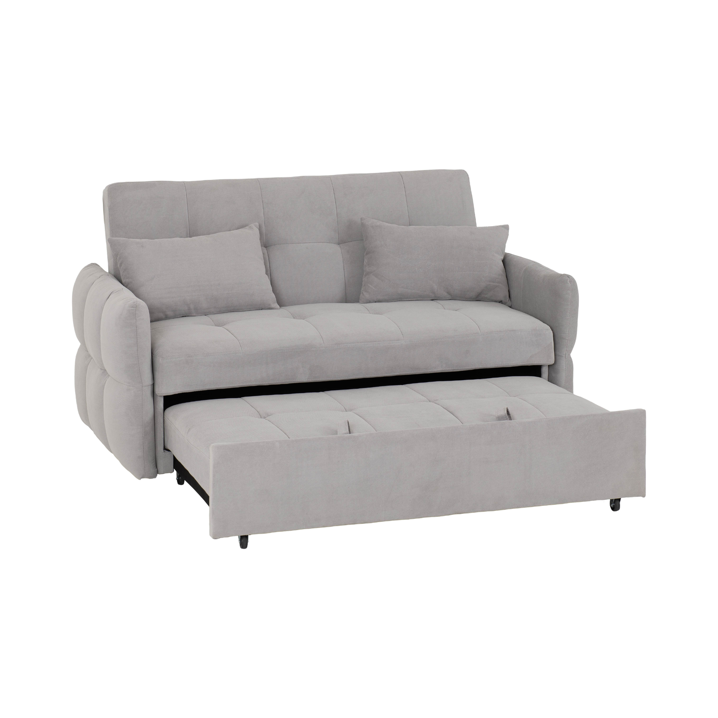 Chelsea Sofa Bed - Silver Grey Fabric