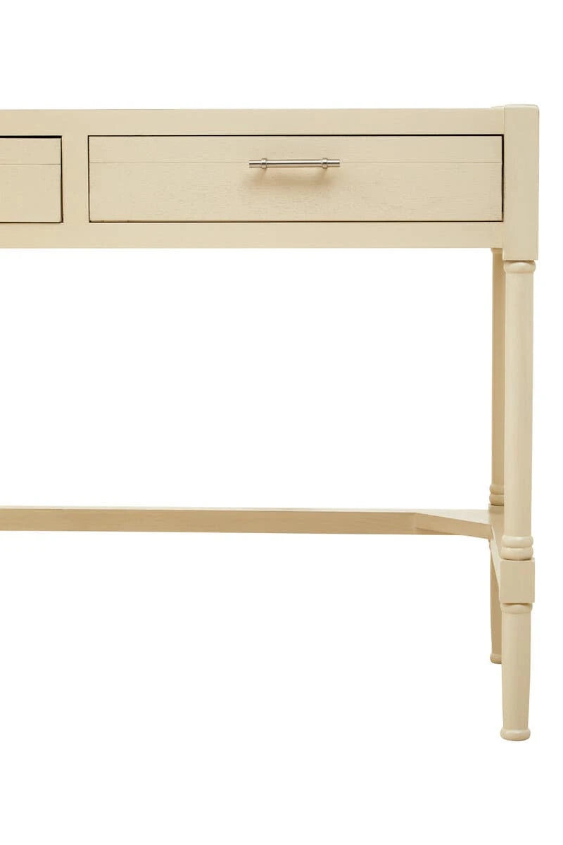 Heritage Ivory Desk with 2 Drawers