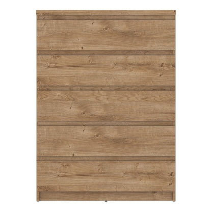 Fribo Chest of 5 Drawers in Golden Ribbeck Oak