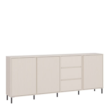 Avenale Sideboard 3 Door 3 Drawer in Cashmere
