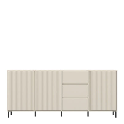Avenale Sideboard 3 Door 3 Drawer in Cashmere