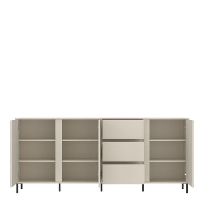 Avenale Sideboard 3 Door 3 Drawer in Cashmere