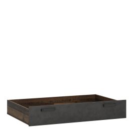 Brooklyn Underbed Drawer Walnut and Dark Grey