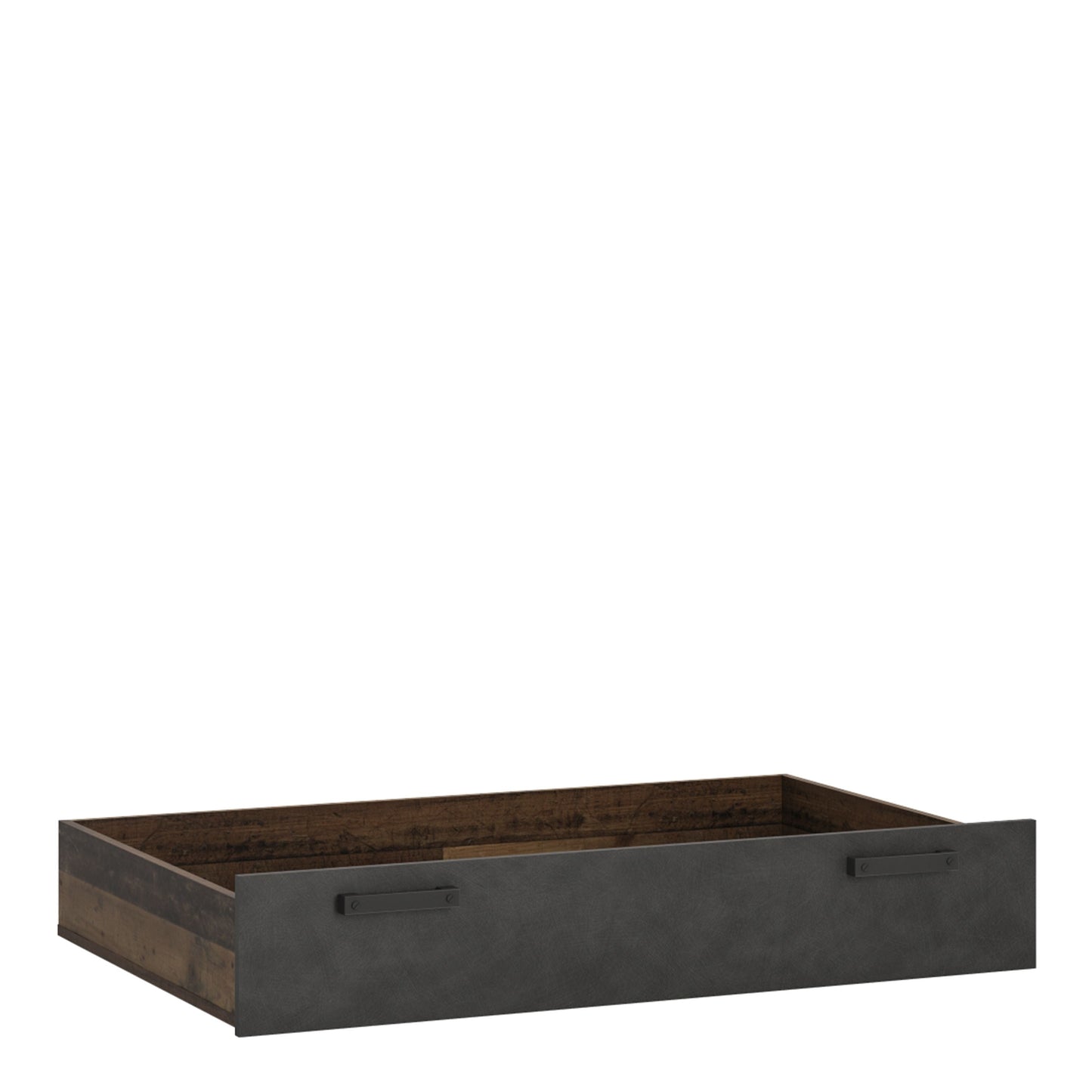 Brooklyn Underbed Drawer Walnut and Dark Grey