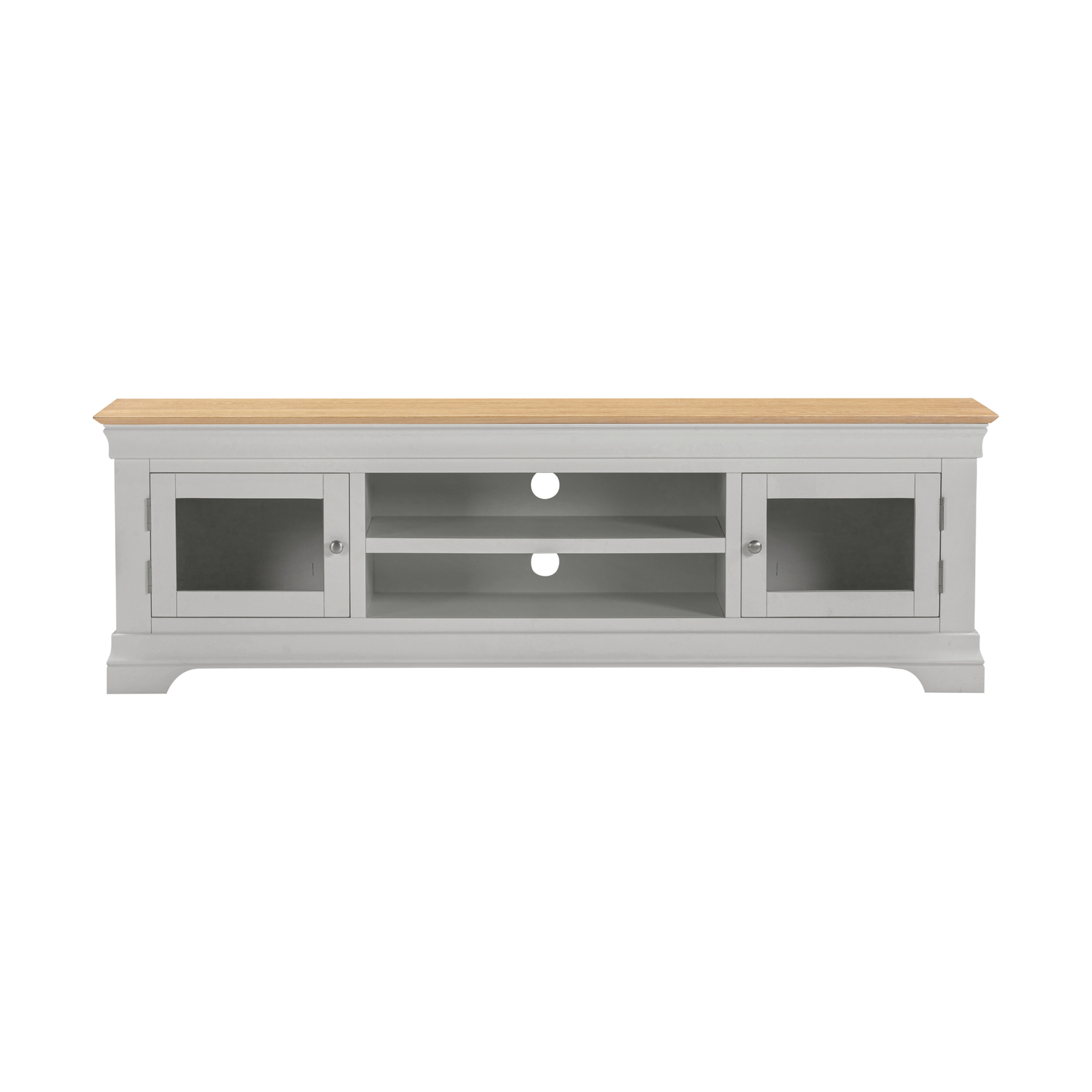Bordeaux TV Stand - Pebble Grey Oak