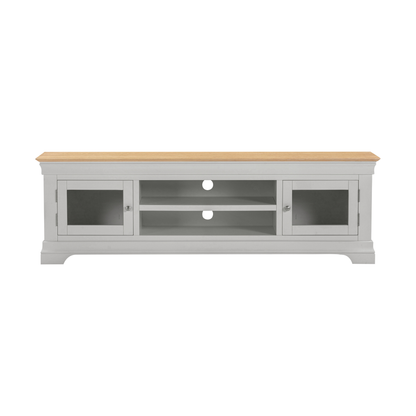 Bordeaux TV Stand - Pebble Grey Oak