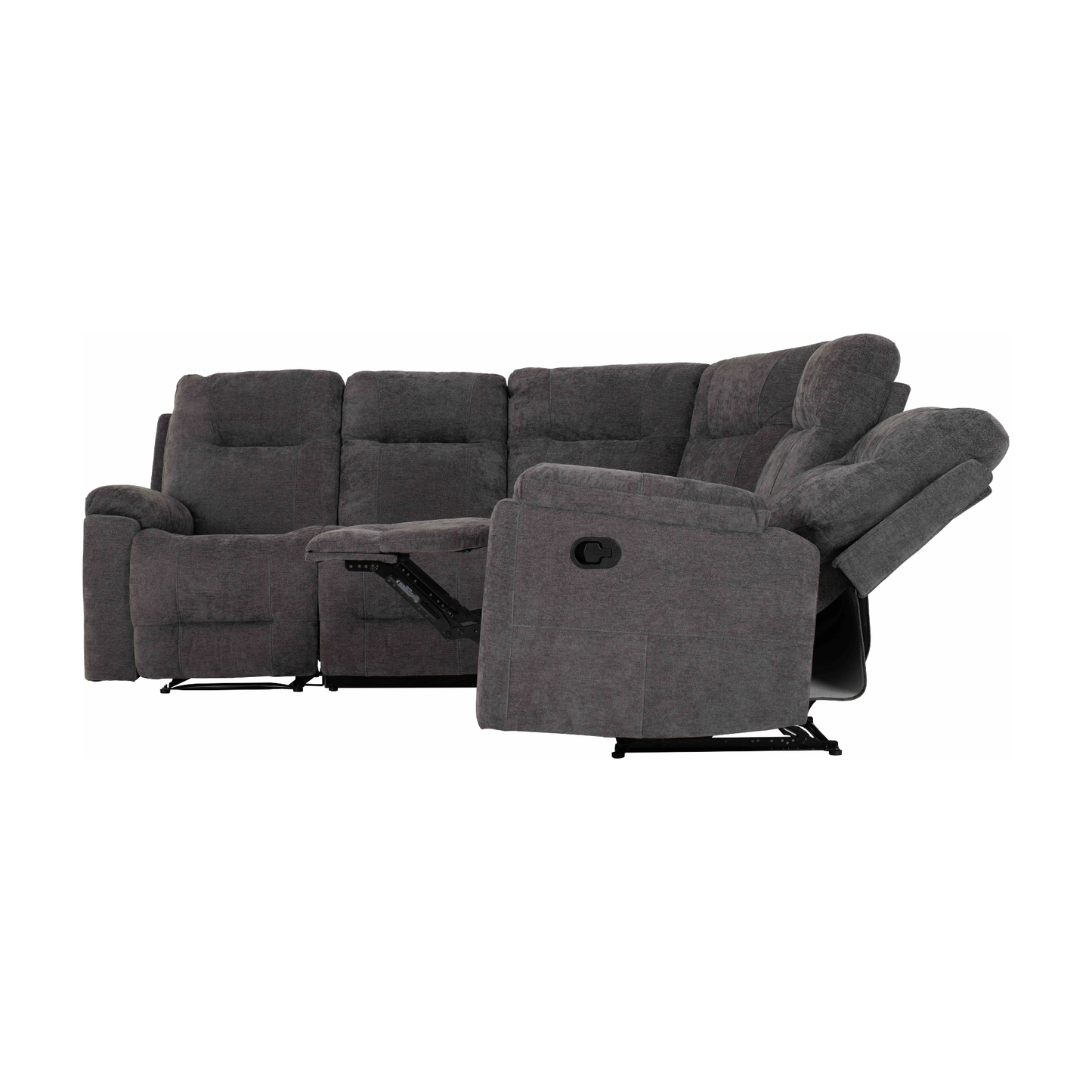 Guildford Corner Sofa - Grey Fabric