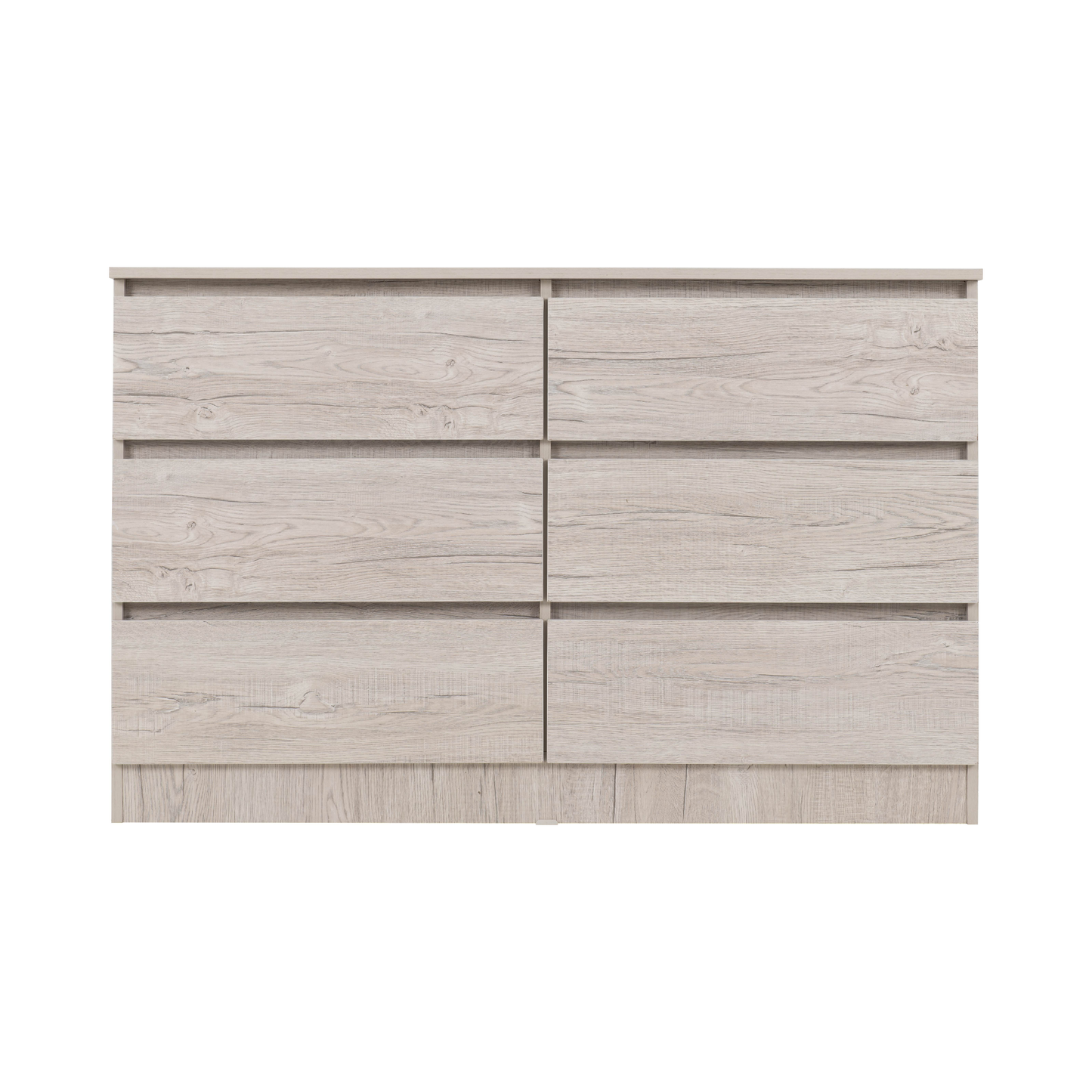 Malvern 6 Drawer Chest - Urban Snow