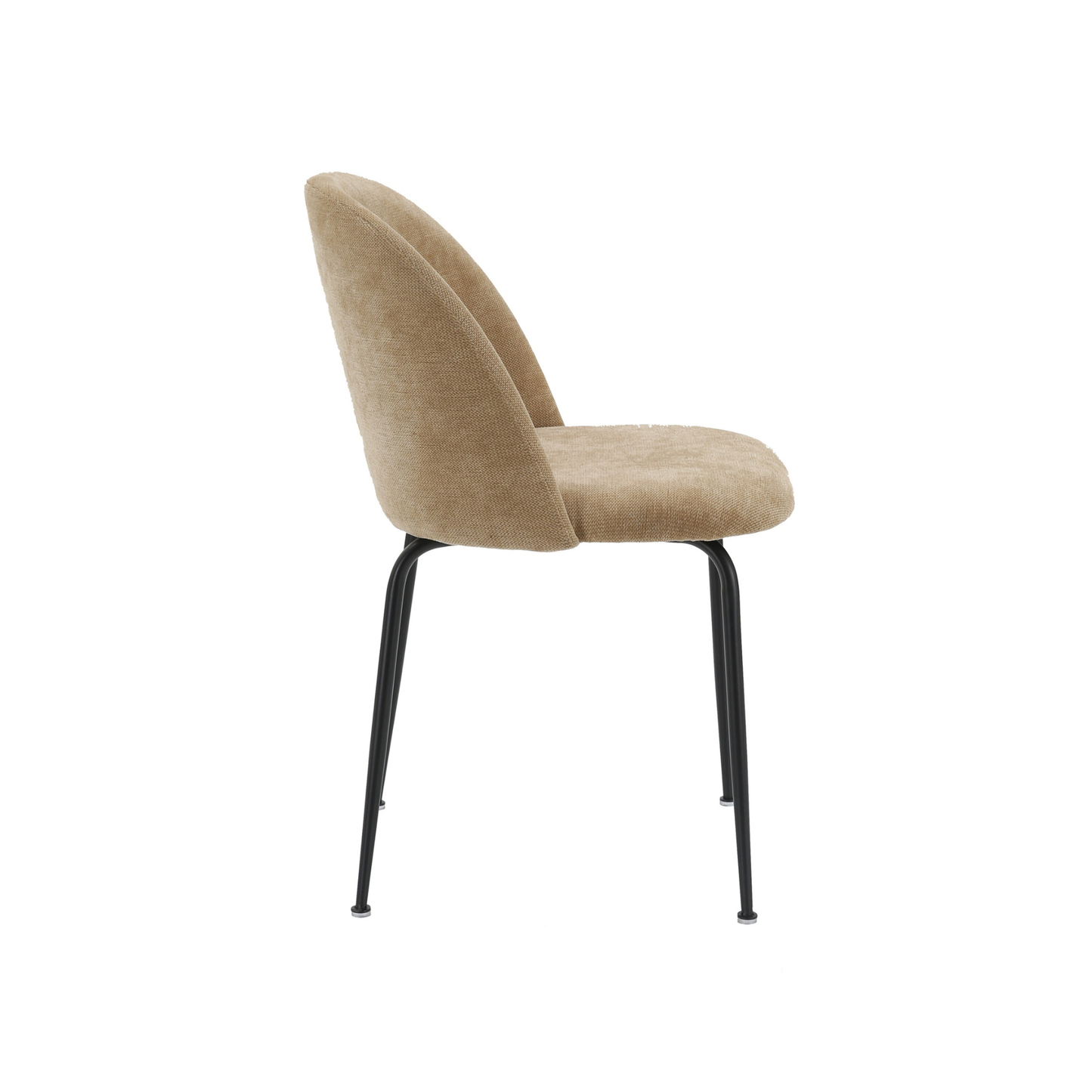 Freya Pack of 2 Flaxen Fabric Dining Chairs