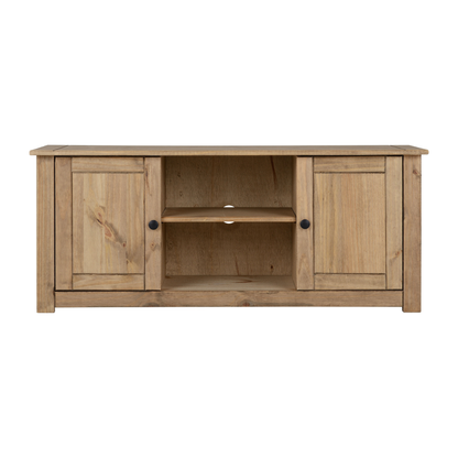 Panama TV Unit - Natural Wax Pine