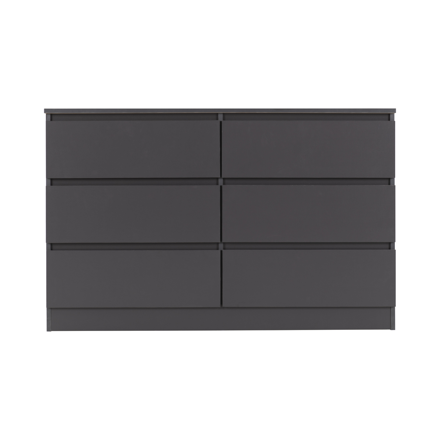 Malvern 6 Drawer Chest - Grey