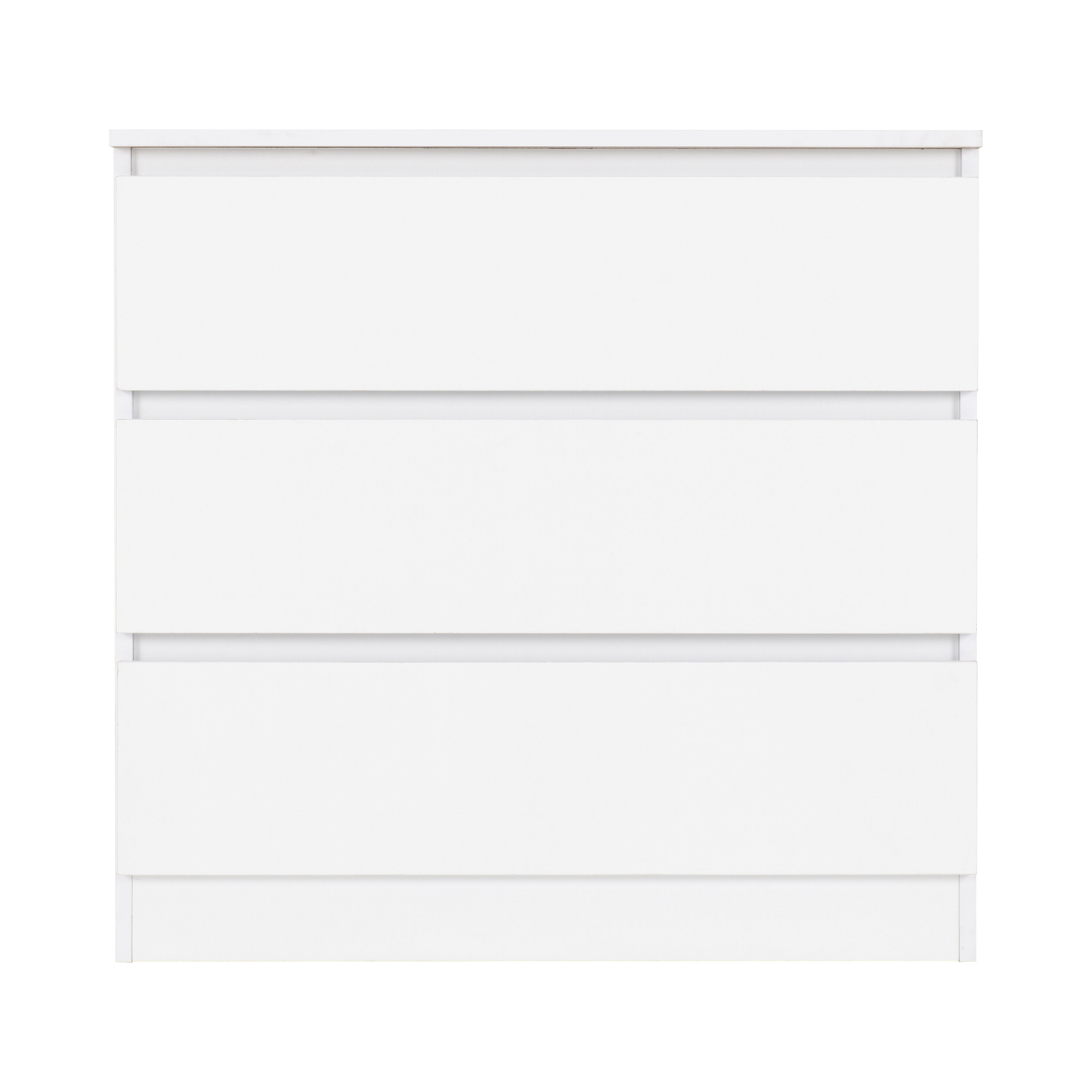Malvern 3 Drawer Chest – White, Stylish Bedroom Storage