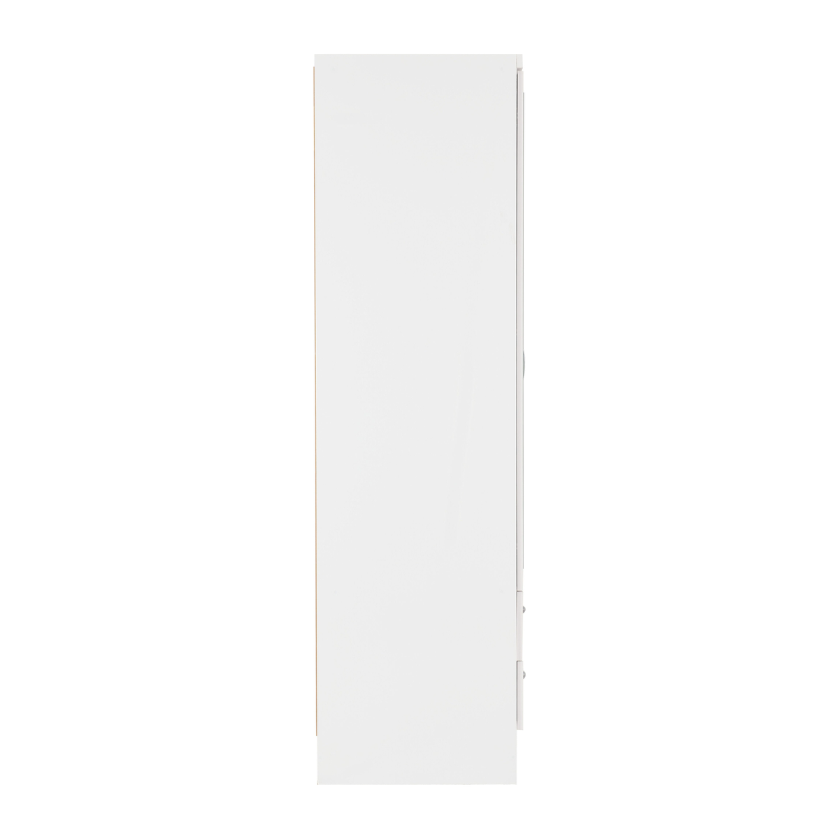 Nevada 4 Door 2 Drawer Wardrobe - White Gloss