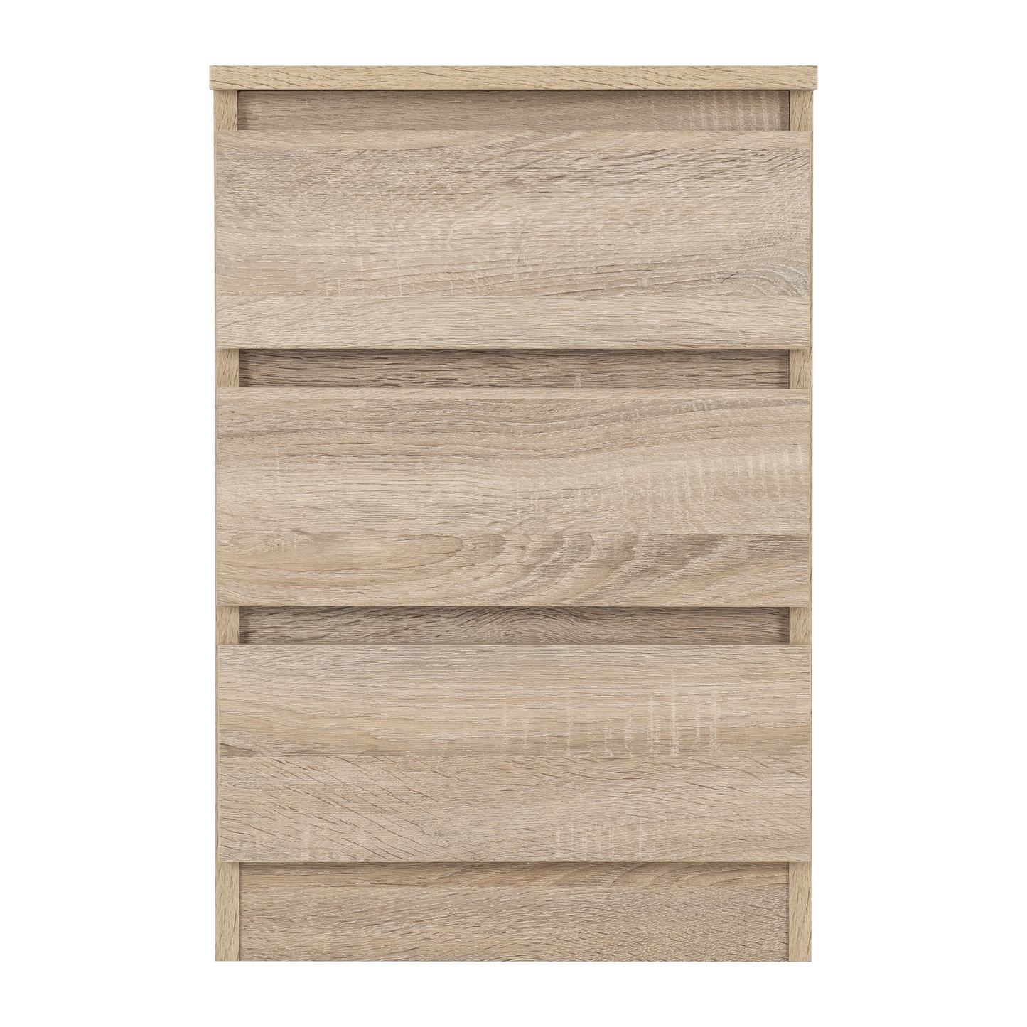 Malvern 3 Drawer Bedside x2 – Sonoma Oak Effect Storage