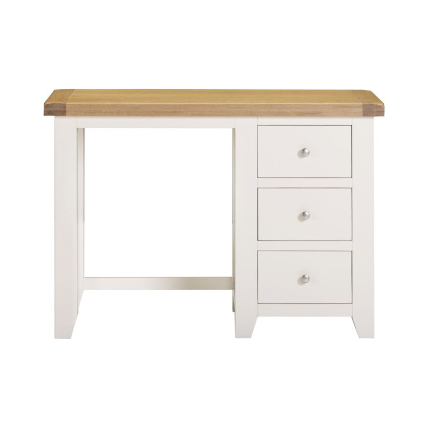 Windsor 3 Drawer Dressing Table – Ivory & Oak