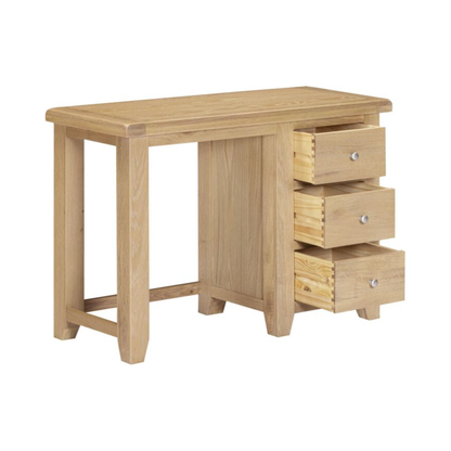 Windsor 3 Drawer Dressing Table Set – Natural Oak
