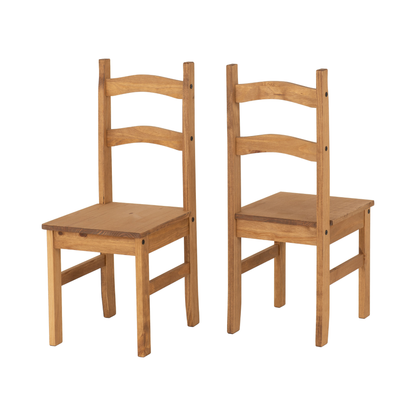Rio Dining Set - Distressed Waxed Pine