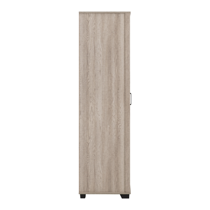 Oliver 4 Door Wardrobe - Light Oak Effect