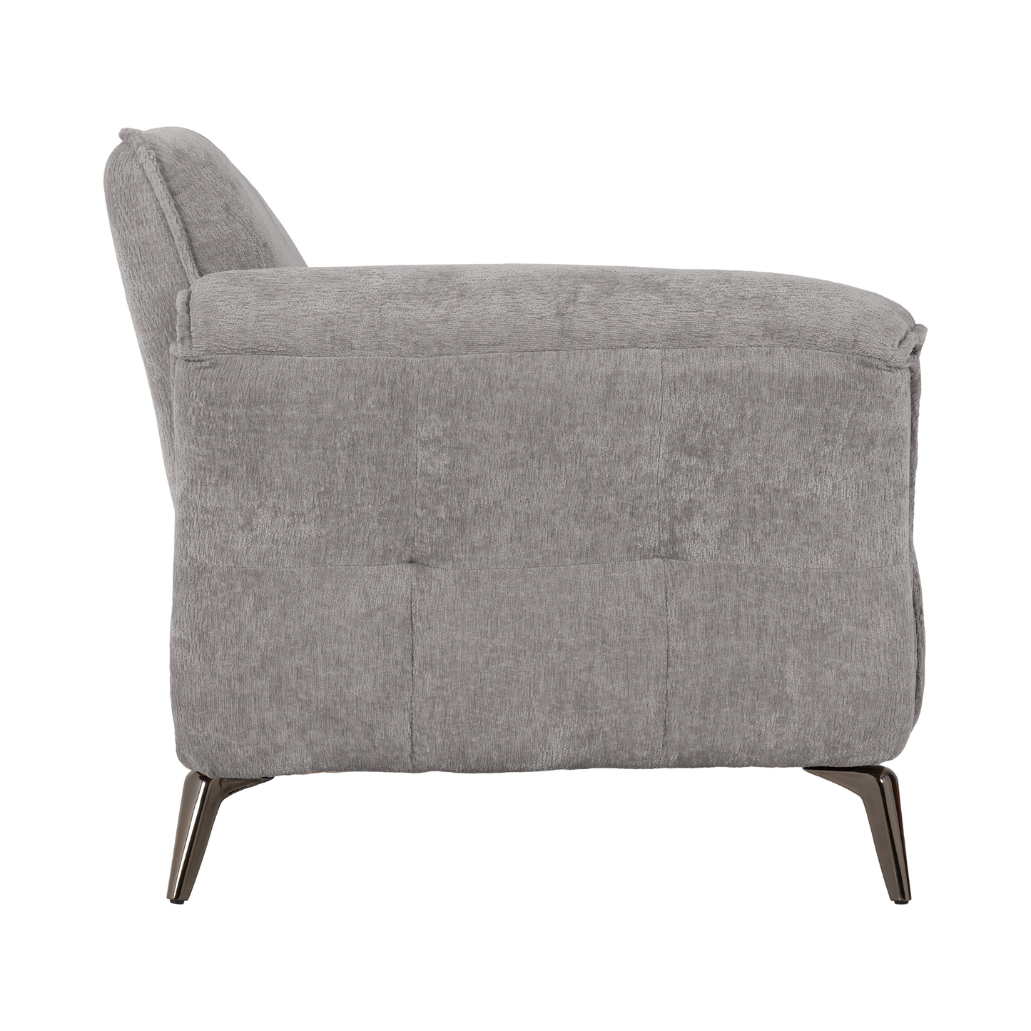 Amalfi 2 Seater Sofa - Grey Fabric