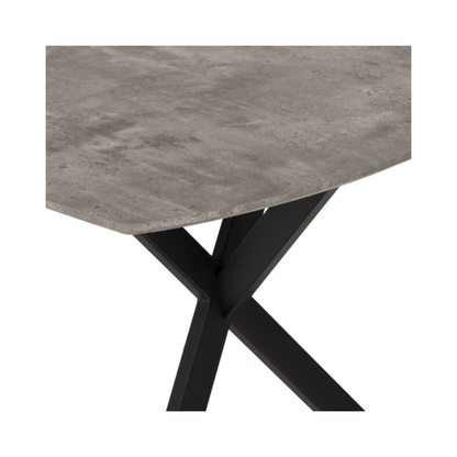 Athens Rectangular Dining Table – Concrete Effect