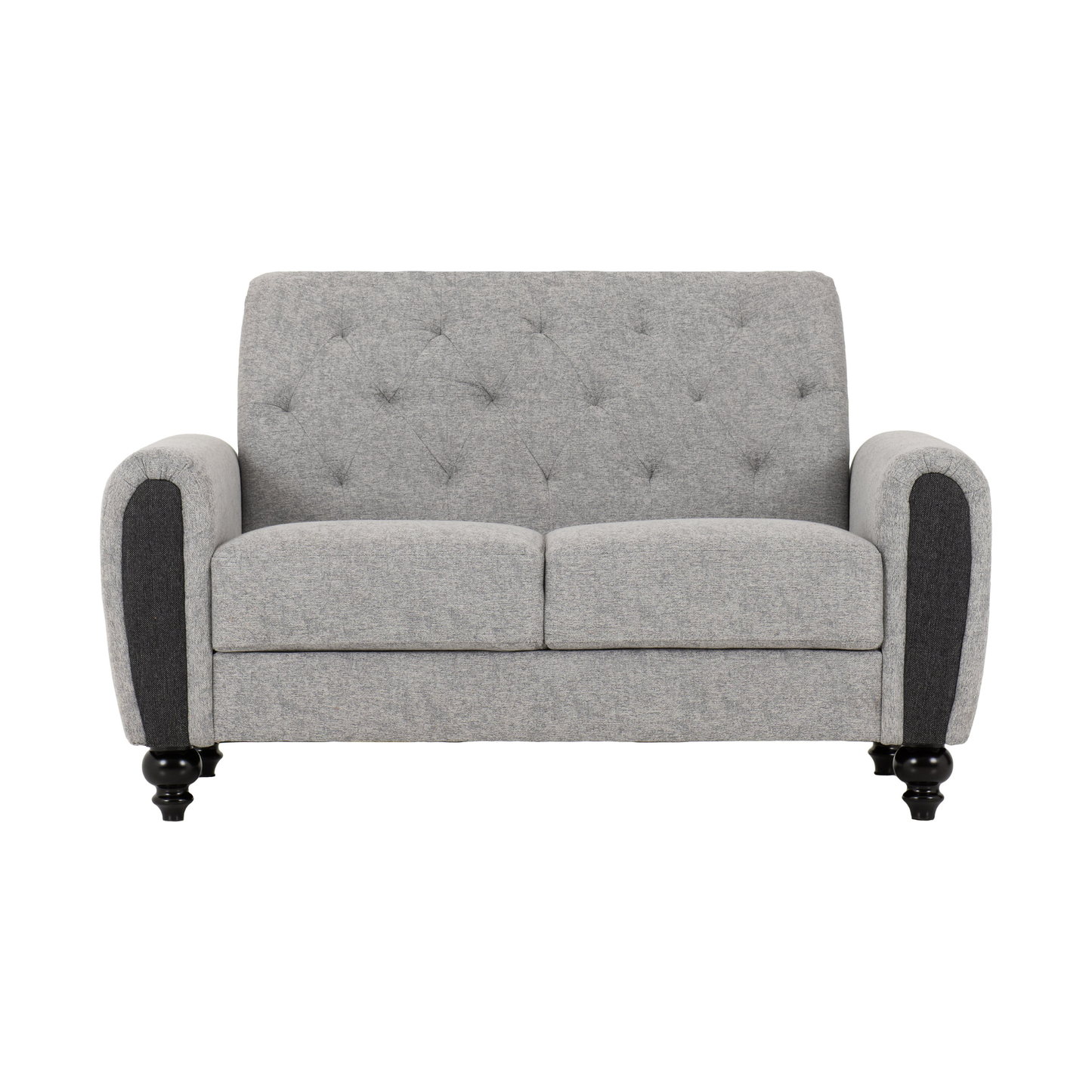 Chester 3+2 Suite - Light Grey Fabric