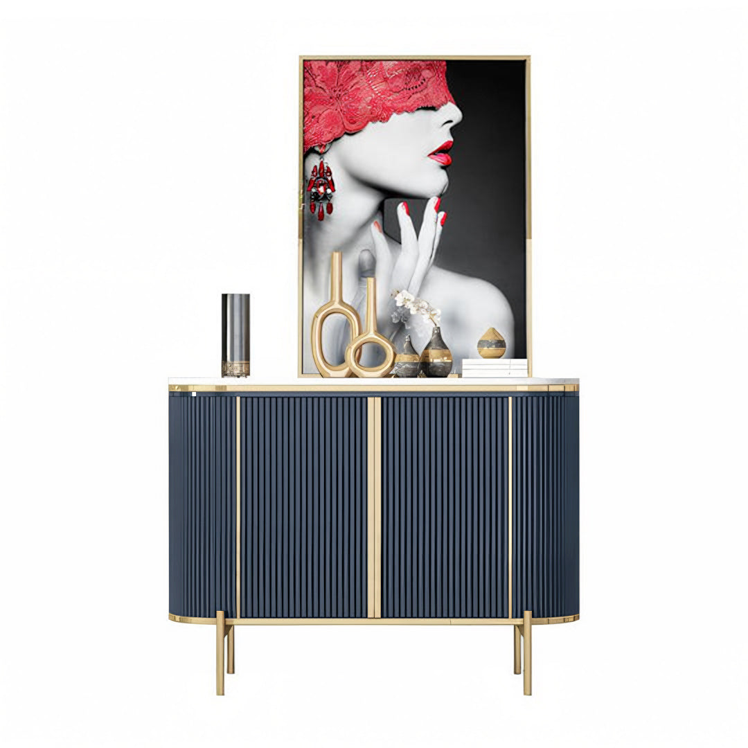 Elec Sideboard, Green & Gold