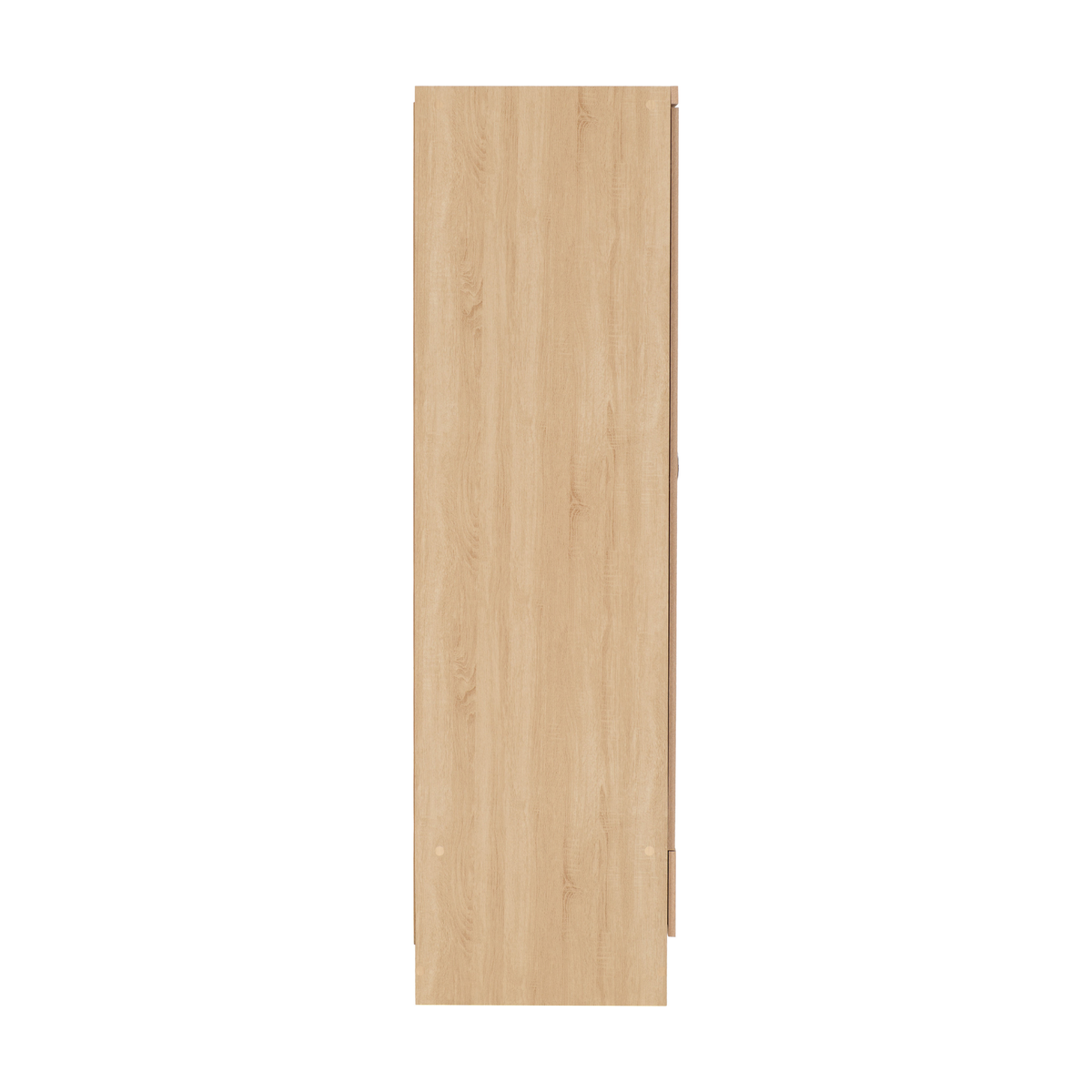 Nevada Mirrored 2 Door Wardrobe - Sonoma Oak Effect