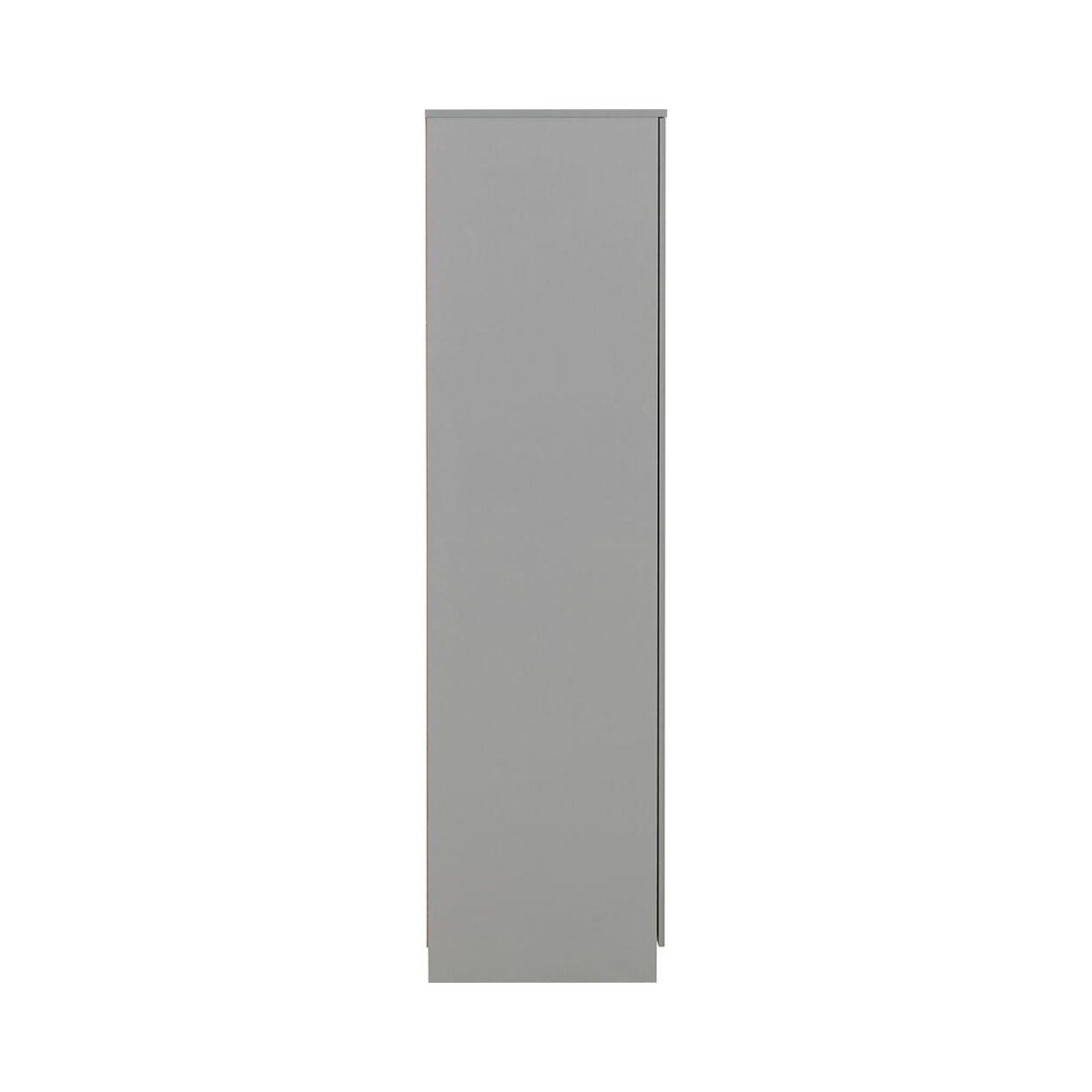 Dakota 2 Door Wardrobe – Light Grey | Compact Hanging Storage
