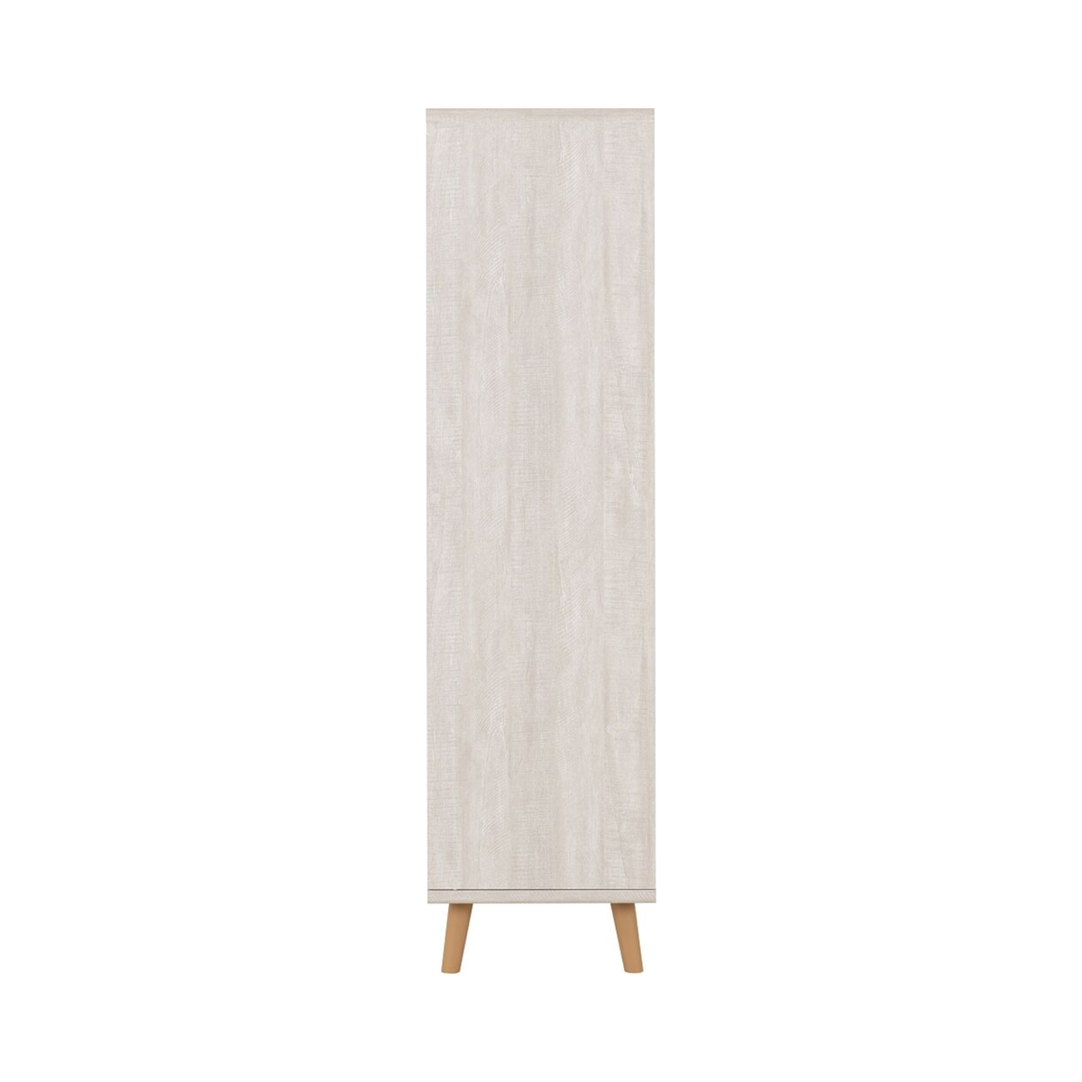 Dixie 2 Door Wardrobe – Dusty Grey & White