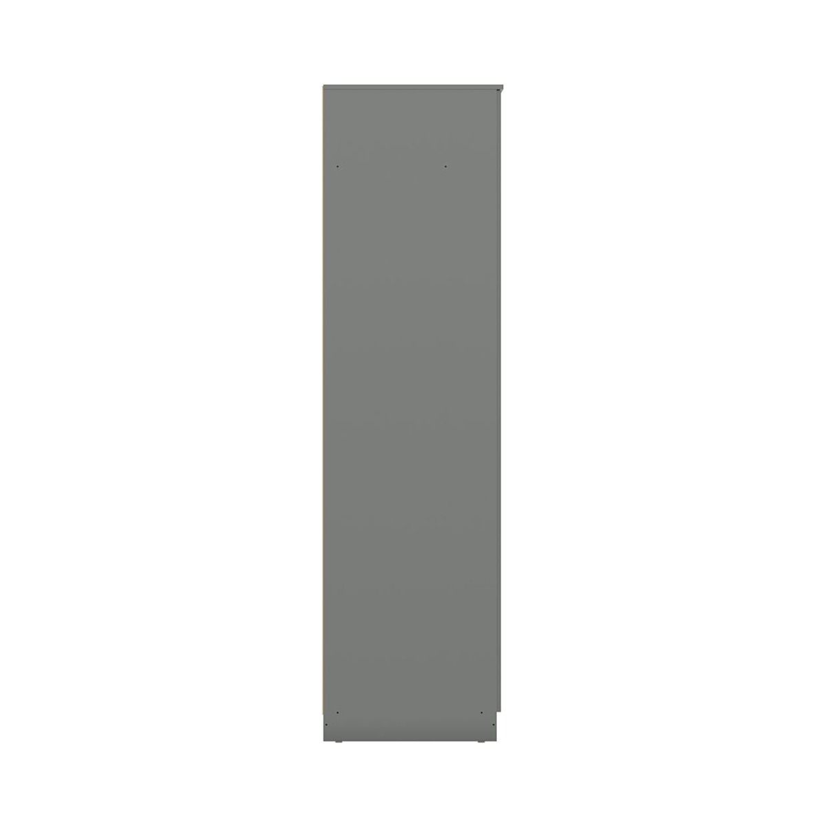 Denver 3 Door Wardrobe – Grey Gloss | Modern Bedroom Storage