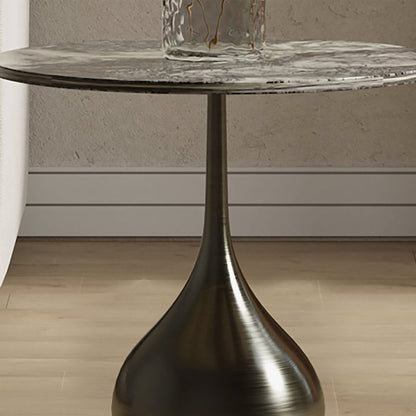 Echevarria Round Side Table, Marble