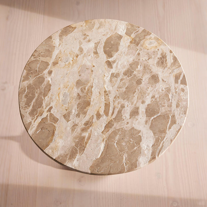 Cameron Side Table, Marble