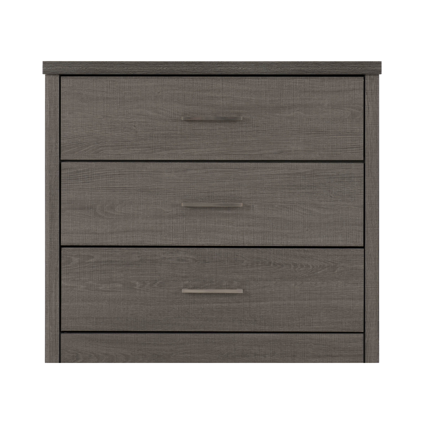 Lisbon 3 Drawer Chest – Black Wood Grain, Modern Storage Solution
