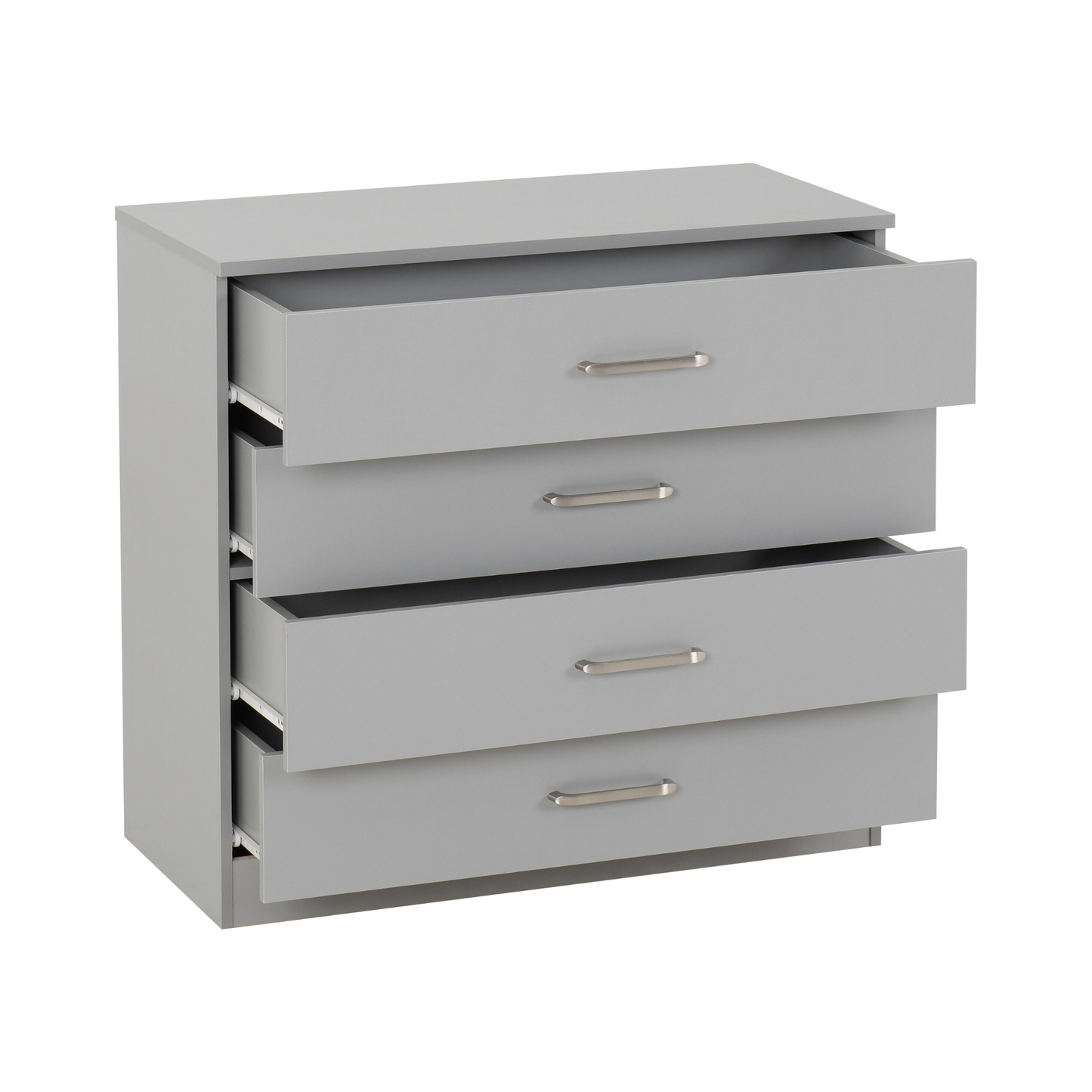 Dakota 3 Door Wardrobe Bedroom Set - Light Grey