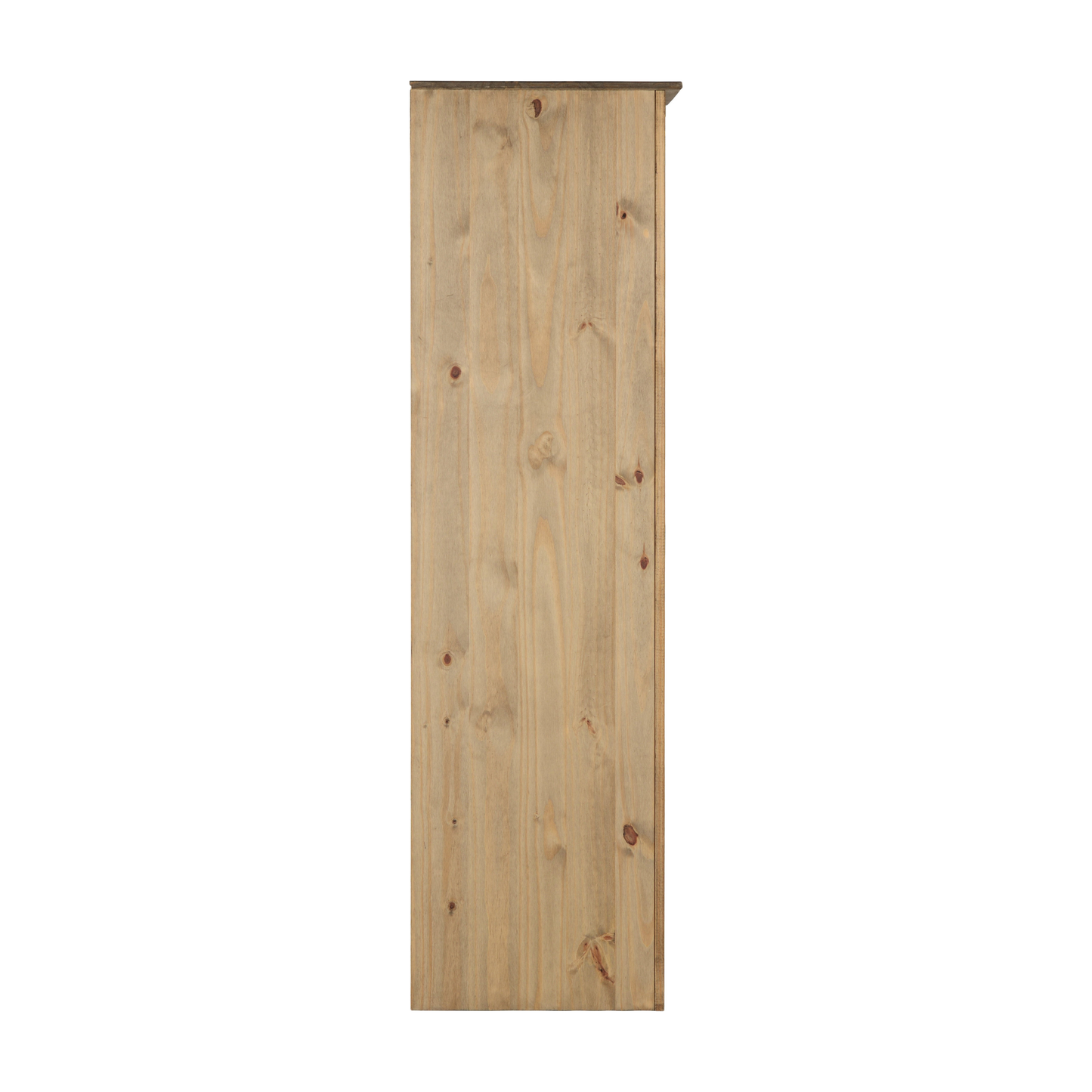 Panama 2 Door Wardrobe - Natural Wax Finish