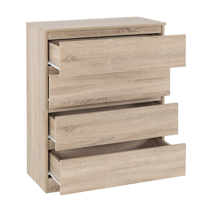Malvern 2 Door Wardrobe Bedroom Set Sonoma Oak Effect