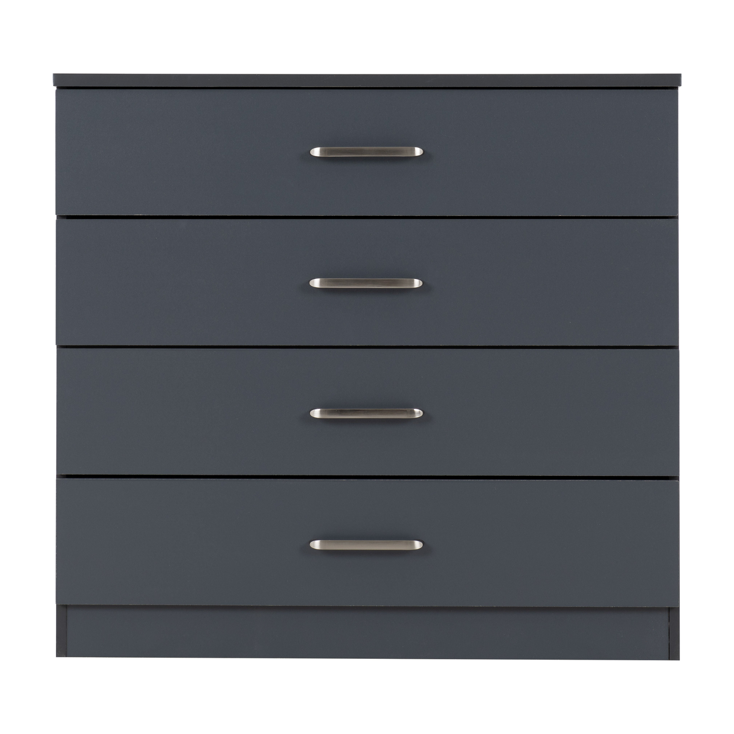Dakota 4 Drawer Chest – Dark Grey, Stylish Bedroom Storage