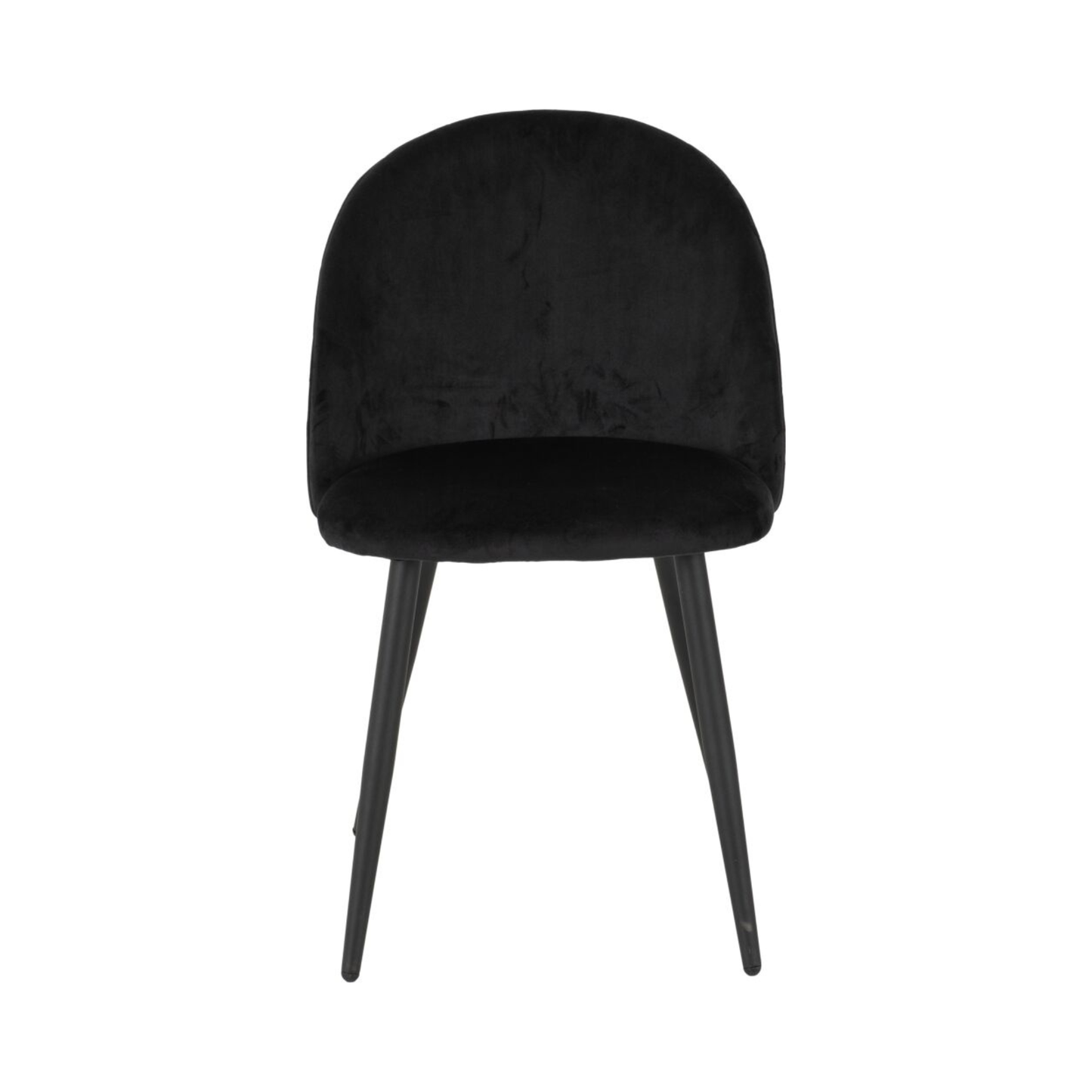 Marlow Dining Chair - Black Velvet (Set of 4)